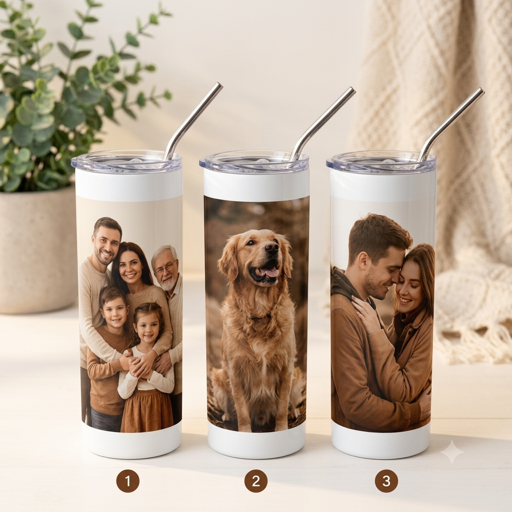 Photo Portrait Tumbler
