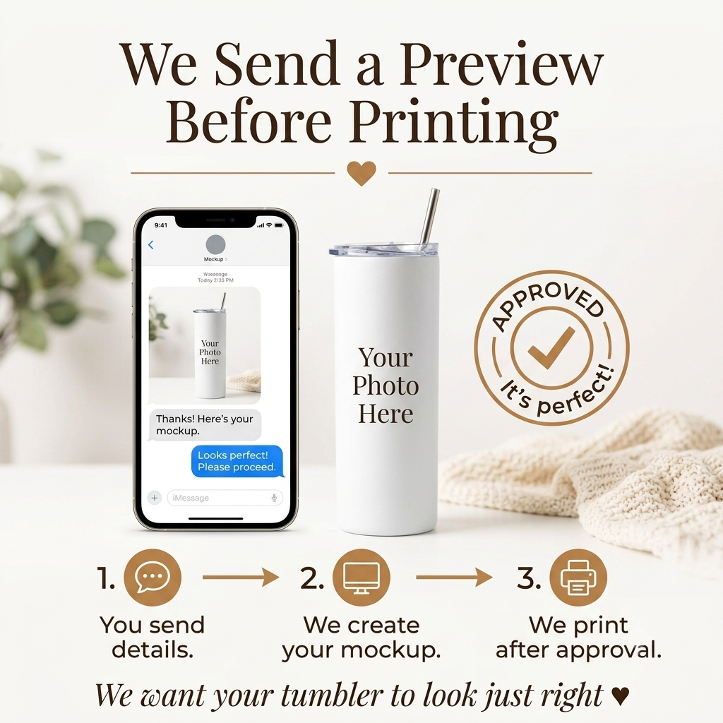 Photo Portrait Tumbler